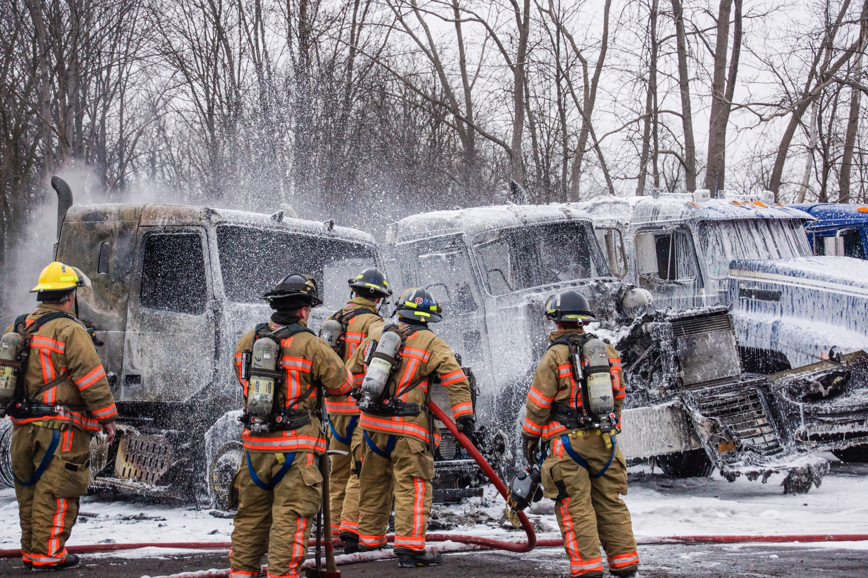 Barr Transportation Fire